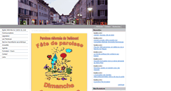 Desktop Screenshot of egliserefju.ch
